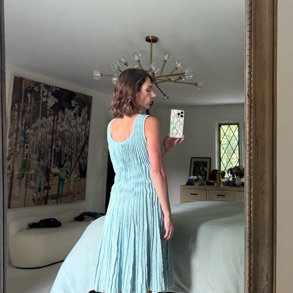 CHANEL cruise 2013 cashmere linen dress - Picture 5 of 9